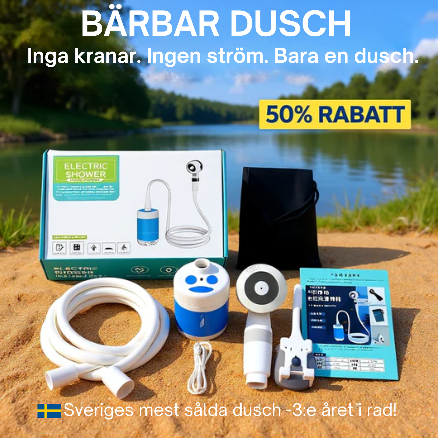 Sommarduschen