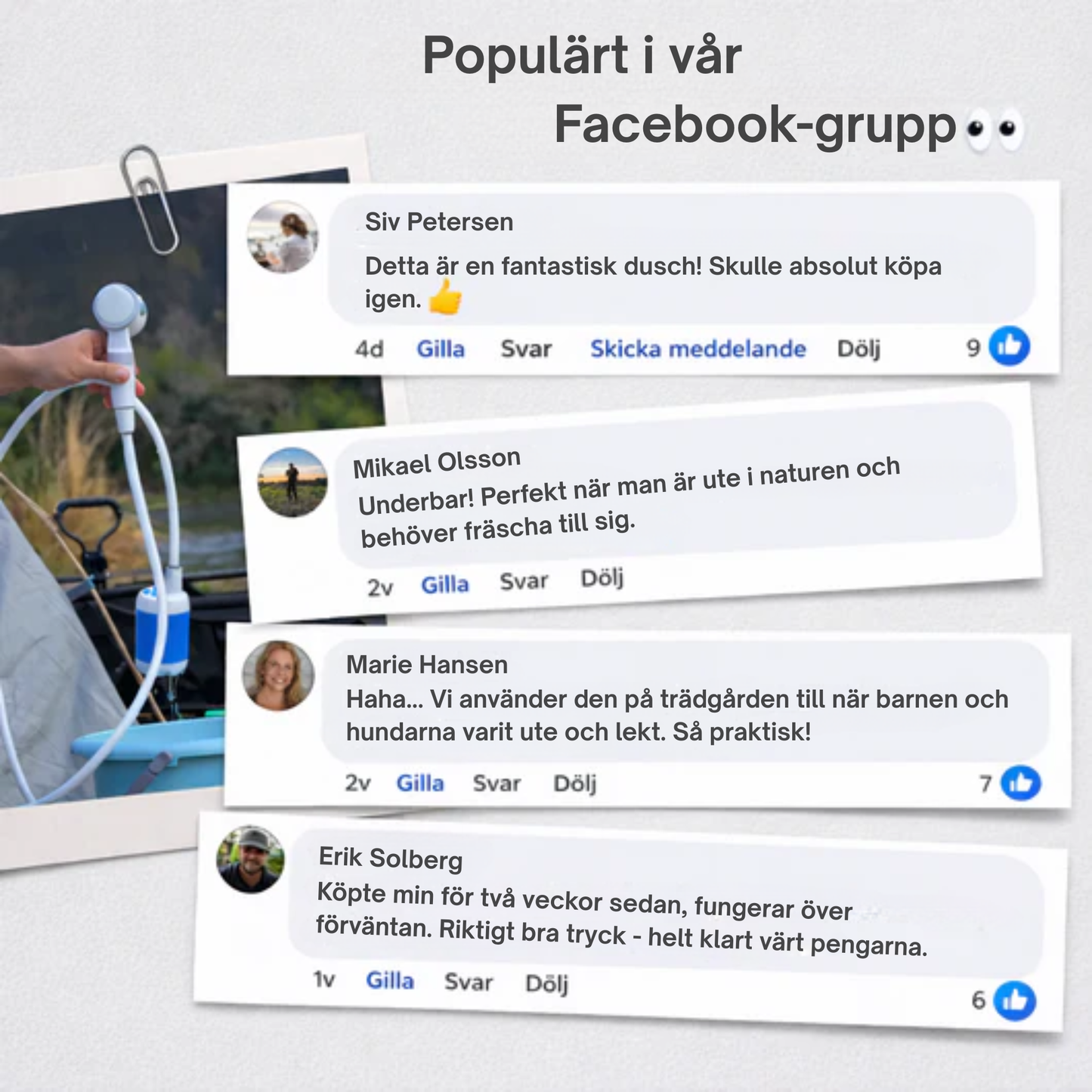 Sommarduschen