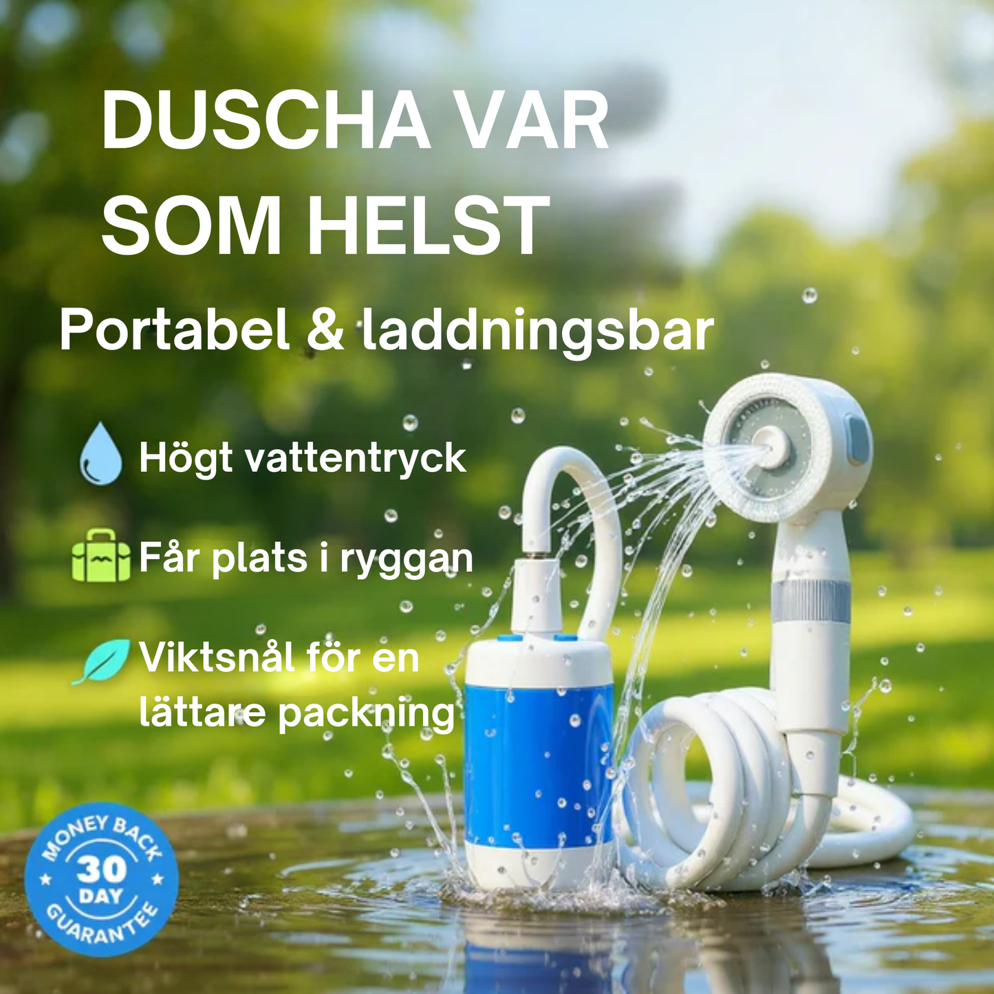 Sommarduschen