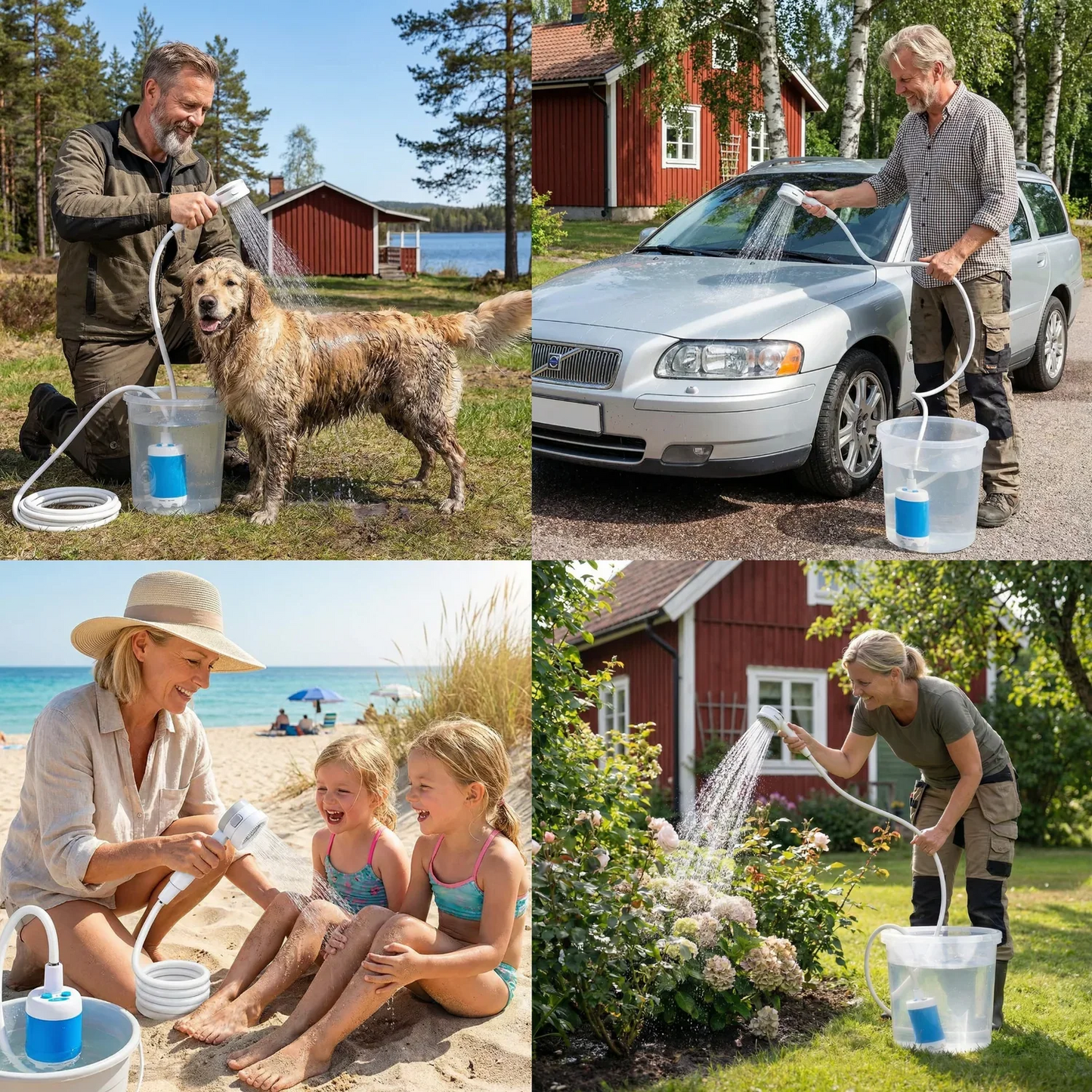 Sommarduschen