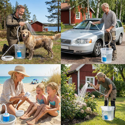 Sommarduschen